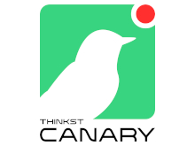 The logo for Thinkst Canary