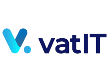 The logo for VAT IT Group